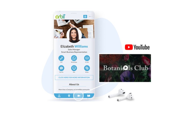 ¡Incorpora videos a tu tarjeta digital!